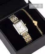 Годинник Жіночий BOWA Barcelona White Silver-Gold Steel 23 Gift Set