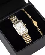 Годинник Жіночий BOWA Barcelona White Silver-Gold Steel 23 Gift Set