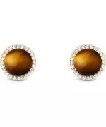 Сережки Daniel Wellington Audrey Tiger Eye Gold