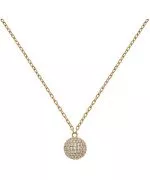 Намисто Daniel Wellington Pavé Crystal Pendant Gold