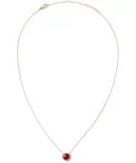 Намисто Daniel Wellington Audrey Red Agathe Gold