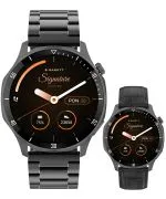 Смарт-Годинник Чоловічий Garett Signature Prime Black Solid SET