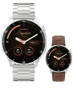 Смарт-Годинник Чоловічий Garett Signature Prime Silver Solid SET