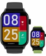 Смарт-Годинник для Жінок і Чоловіків Garett Activity 3 Чорний SET