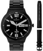 Смарт-Годинник Чоловічий Garett Quantum Glow Black SET