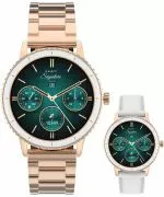 Смарт-Годинник Жіночий Garett Signature Grace Rose Gold Solid SET