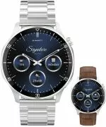 Смарт-Годинник Чоловічий Garett Signature Prime Silver Solid SET