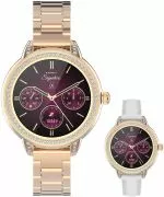 Смарт-Годинник Жіночий Garett Signature Stella Rose Gold Solid SET