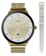 Смарт-Годинник Жіночий Garett Verona 2 Glow Mesh SET