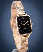 Годинник Жіночий BOWA Dubai Black Rose-Gold Mesh 20