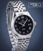 Годинник Чоловічий VERMER Aegean Black Silver Steel