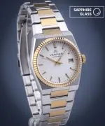 Годинник Жіночий VERMER Caspian Lady White Silver-Gold Steel