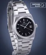 Годинник Жіночий VERMER Caspian Lady Black Silver Steel