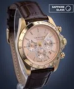 Годинник Чоловічий VERMER Tasman Gold Brown Leather Chrono