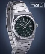 Годинник Чоловічий VERMER Caspian Green Silver Steel