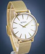 Годинник Жіночий BOWA Praha White-Gold Mesh 38