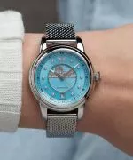 Годинник Жіночий Aviator Douglas Moonflight Ice Blue Diamonds Limited Edition