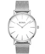 Годинник Жіночий BOWA New York White-Silver Mesh 38