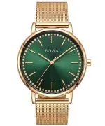 Годинник Жіночий BOWA Rio Green-Gold Mesh 38