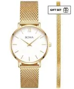 BOWA London White-Gold 33 Gift Set (годинник + браслет)