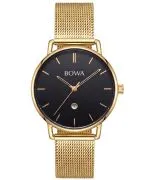 Годинник Жіночий BOWA Milan Black-Gold Mesh 34