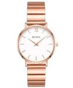 Годинник Жіночий BOWA London White Rose-Gold Steel