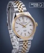 Годинник Чоловічий VERMER Ionian White Silver-Gold Steel