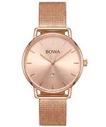 Годинник Жіночий BOWA Milan Full Pink Gold Mesh 34