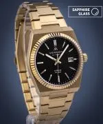 Годинник Чоловічий VERMER Caspian Black Gold Steel