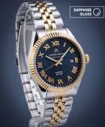 Годинник Чоловічий VERMER Aegean Navy Silver-Gold Steel