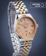 Годинник Жіночий VERMER Ionian Lady Gold Silver-Gold Steel
