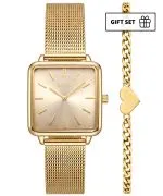 Годинник Жіночий BOWA Vienna Full-Gold Mesh 29 Gift Set