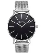 Годинник Жіночий BOWA New York Black-Silver Mesh 38