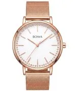 Годинник Жіночий BOWA Rio White-Rose Gold Mesh 38