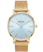 Годинник Жіночий BOWA New York Light-Mint Gold Mesh 38
