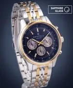 Годинник Чоловічий DESTELL Circinus Blue Silver-Gold Chrono Steel Sapphire