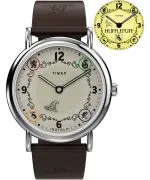 Годинник для Жінок і Чоловіків Timex Harry Potter X Weekender Hufflepuff House 38mm Leather Strap