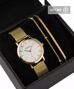 BOWA Tokyo White-Gold Mesh 33 Gift Set (годинник + браслет)