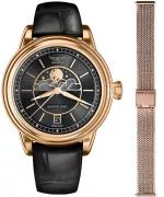 Годинник Жіночий Aviator Douglas Moonflight + bransoleta Morellato