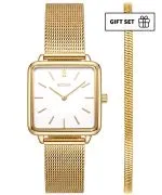Годинник Жіночий BOWA Vienna White Gold Mesh 29 Gift Set
