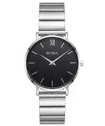 Годинник Жіночий BOWA London Black-Silver Steel 33