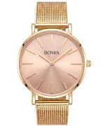 Годинник Жіночий BOWA New York Pink-Gold Mesh 38
