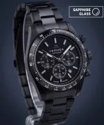 Годинник Чоловічий VERMER Tasman Full Black Steel Chrono