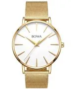 Годинник Жіночий BOWA Praha White-Gold Mesh 38