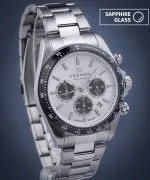 Годинник Чоловічий VERMER Tasman Full Silver Steel Chrono