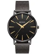Годинник Жіночий BOWA Praha Black-Gold Tone Mesh 38
