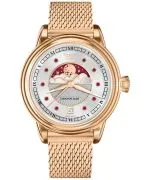 Годинник Жіночий Aviator Moonflight Gemstone Edition Silver Red Ruby Limited Edition
