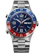 Годинник Чоловічий Ball Roadmaster Marine GMT Automatic Titanium Limited Edition