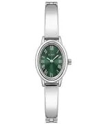 Годинник Жіночий BOWA Budapest Green Silver Steel 19