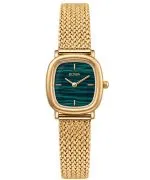 Годинник Жіночий BOWA Los Angeles Green-Gold Mesh 24